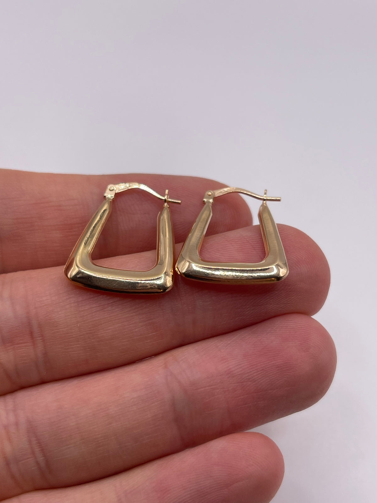 9ct gold Creole earrings