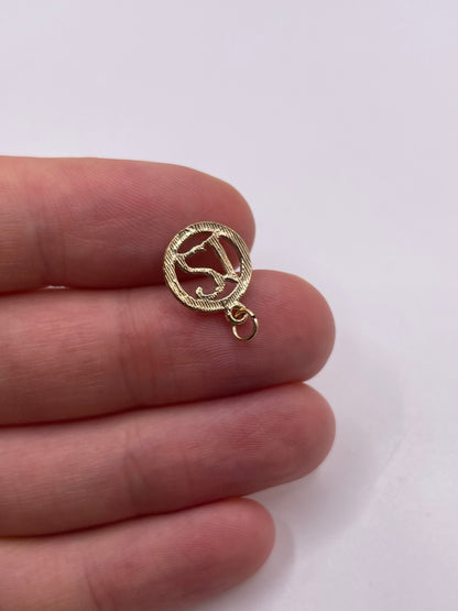 9ct gold 21 charm