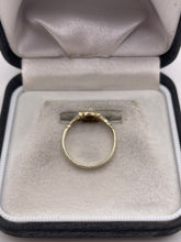 Load image into Gallery viewer, 9ct gold 4 leaf clover ring
