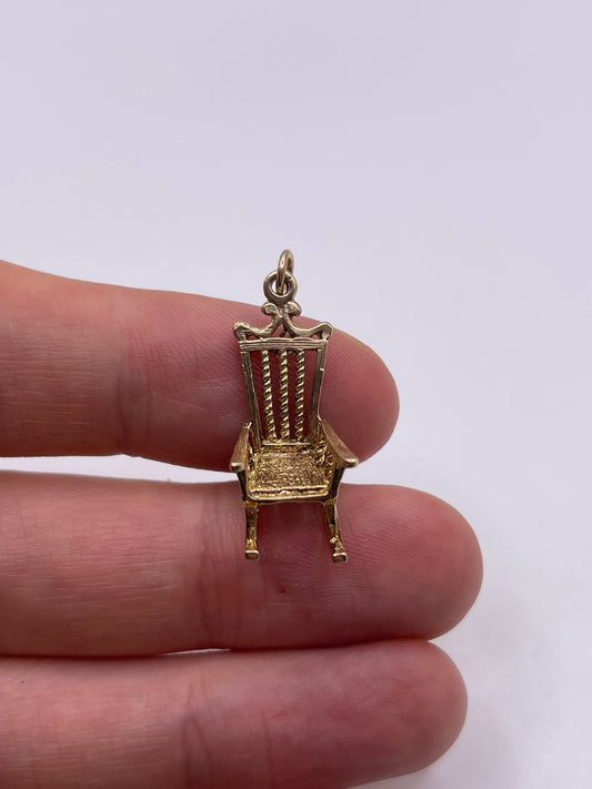 9ct gold chair charm
