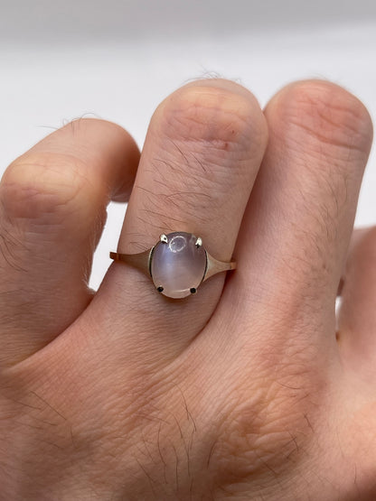 9ct gold moonstone ring