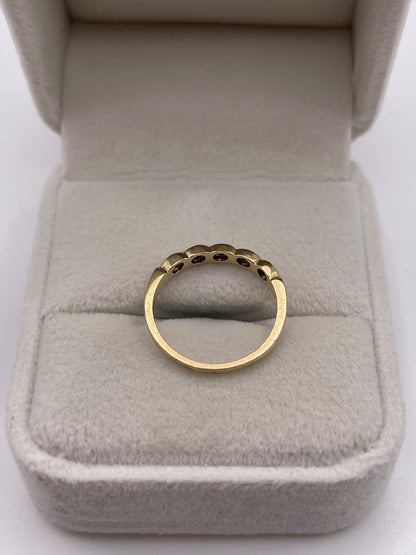 9ct gold diamond ring