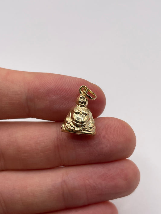 9ct gold Buddha charm