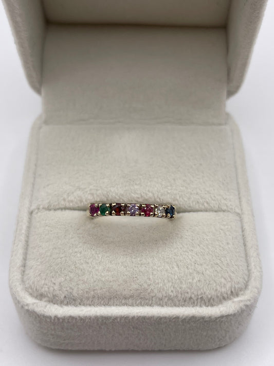 9ct gold regards ring