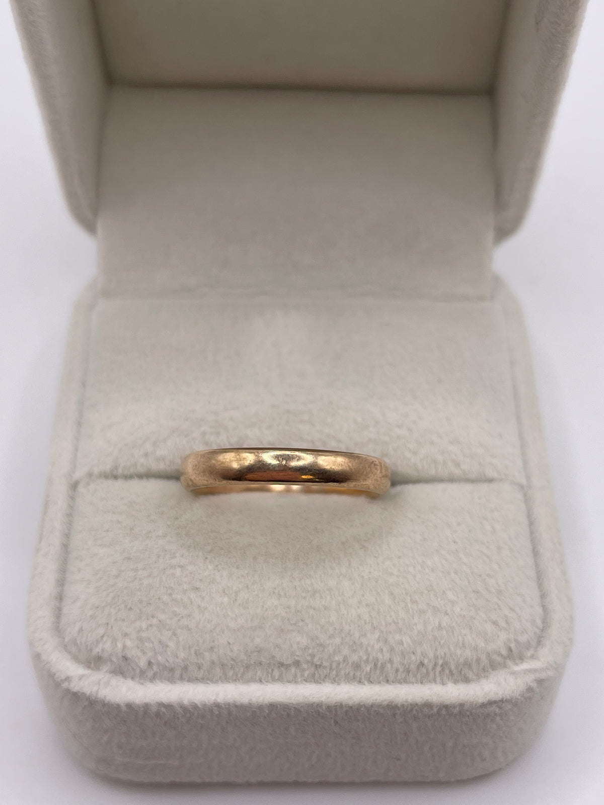 9ct rose gold band