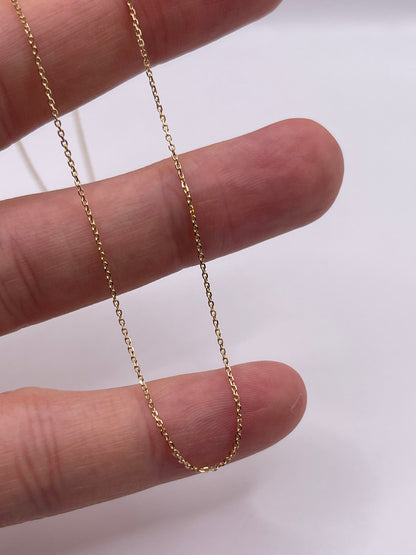 9ct gold chain 347