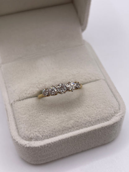 18ct gold diamond ring