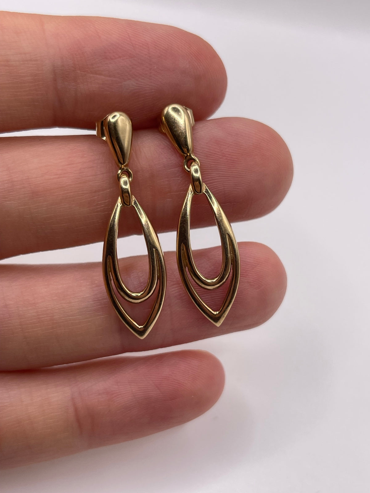 9ct gold earrings