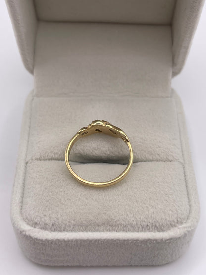 9ct gold turquoise ring