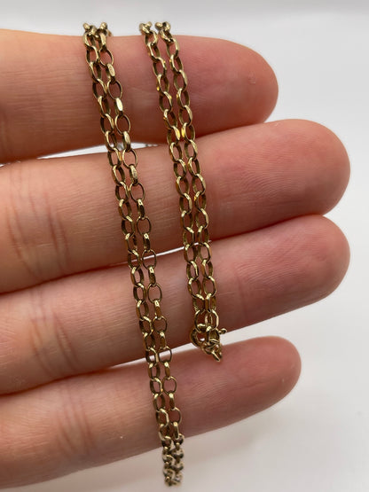 9ct gold chain 354