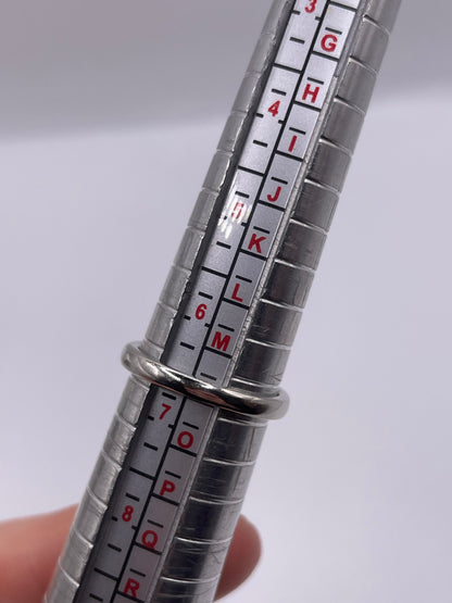 Platinum ruby and diamond ring