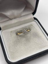 Load image into Gallery viewer, 18ct gold diamond cluster ring
