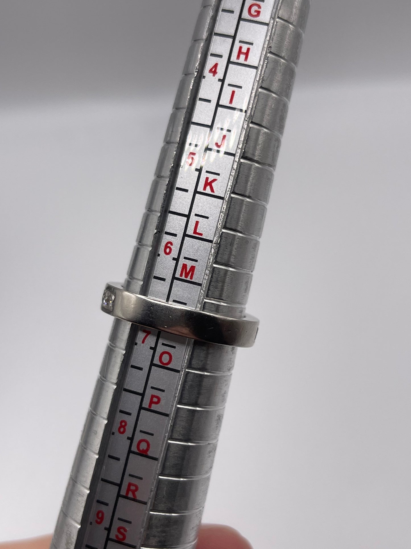 18ct white gold 3/4 diamond eternity ring