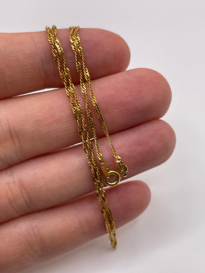 9ct gold chain 213