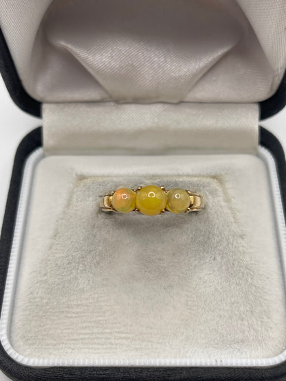 9ct gold opal ring