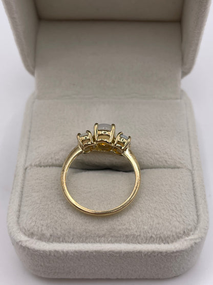 9ct gold opal ring