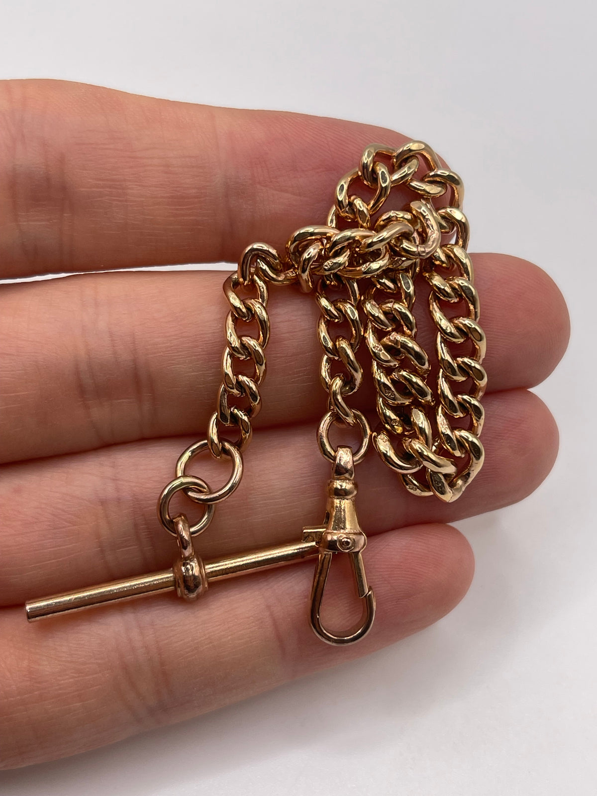 9ct rose gold bracelet