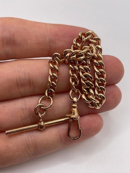 9ct rose gold bracelet