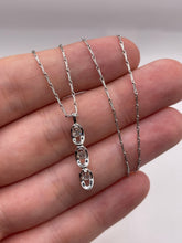 Load image into Gallery viewer, 18ct white gold diamond necklace
