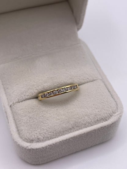 18ct gold diamond ring