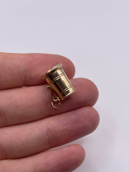 9ct gold tankard charm
