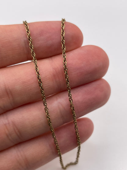 9ct gold chain 210