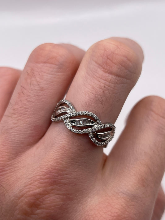 18ct white gold diamond eternity ring