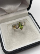 Load image into Gallery viewer, 9ct gold quartz and diamond ring
