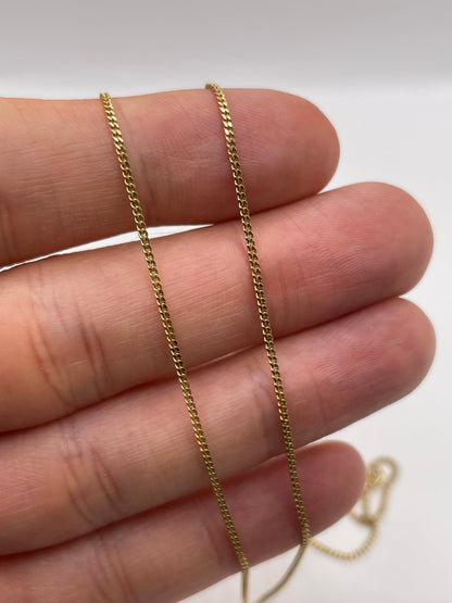 9ct gold chain 436