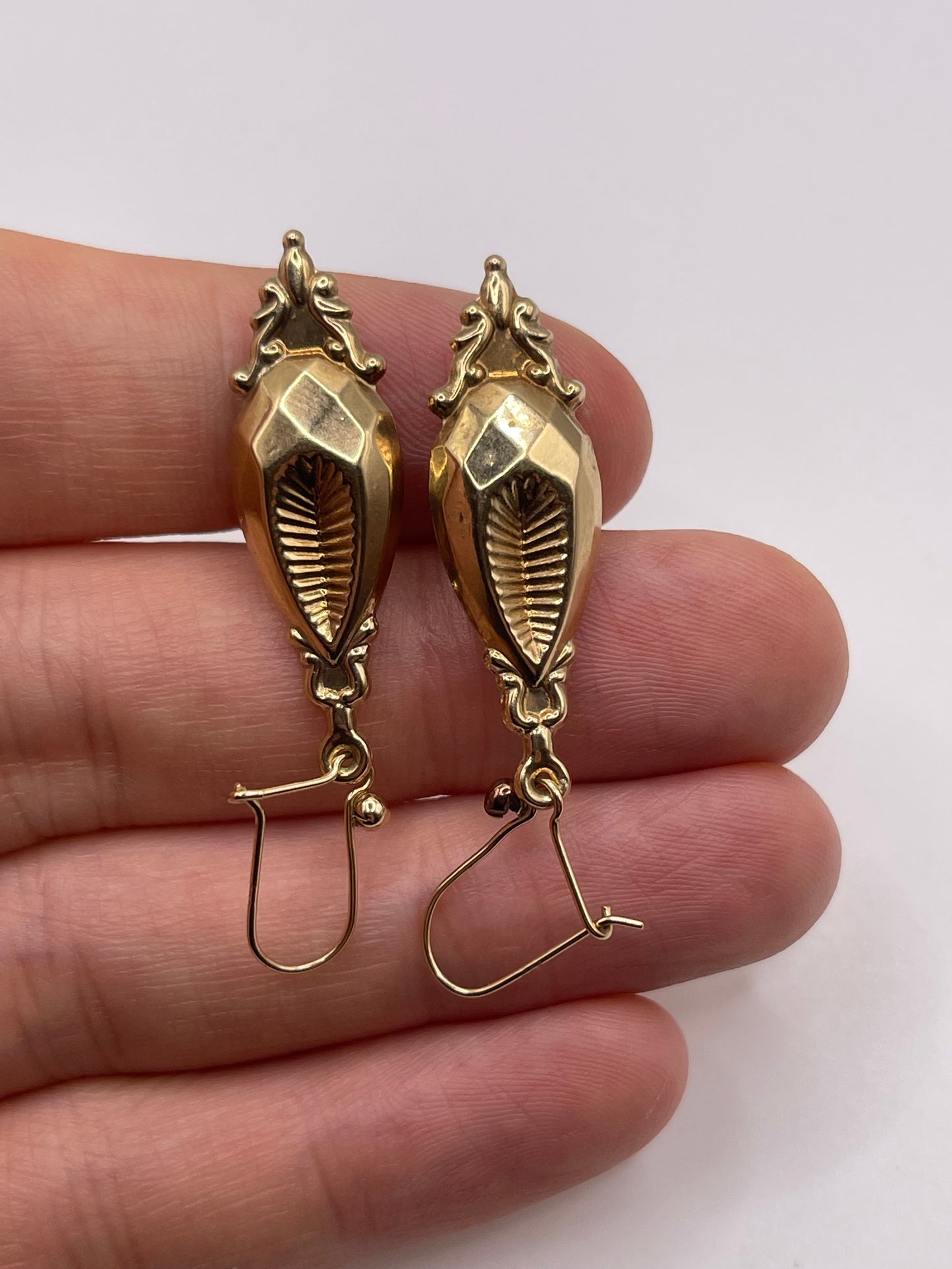 9ct gold earrings