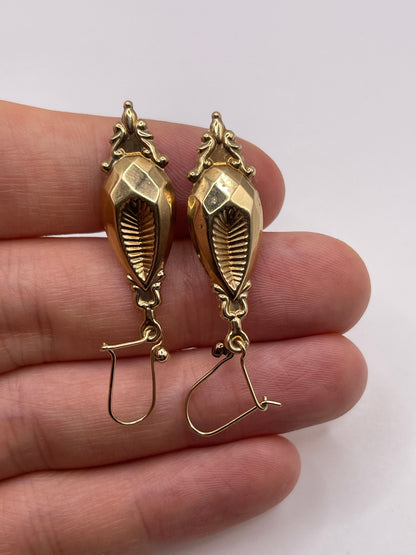9ct gold earrings