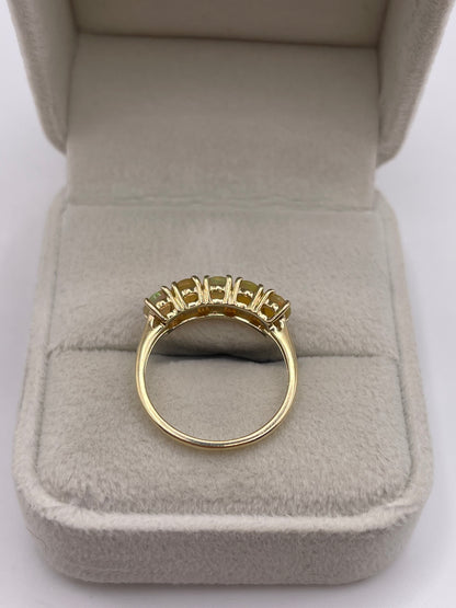 9ct gold opal ring