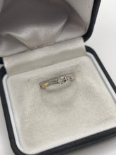 Load image into Gallery viewer, 18ct gold old cut diamond ring

