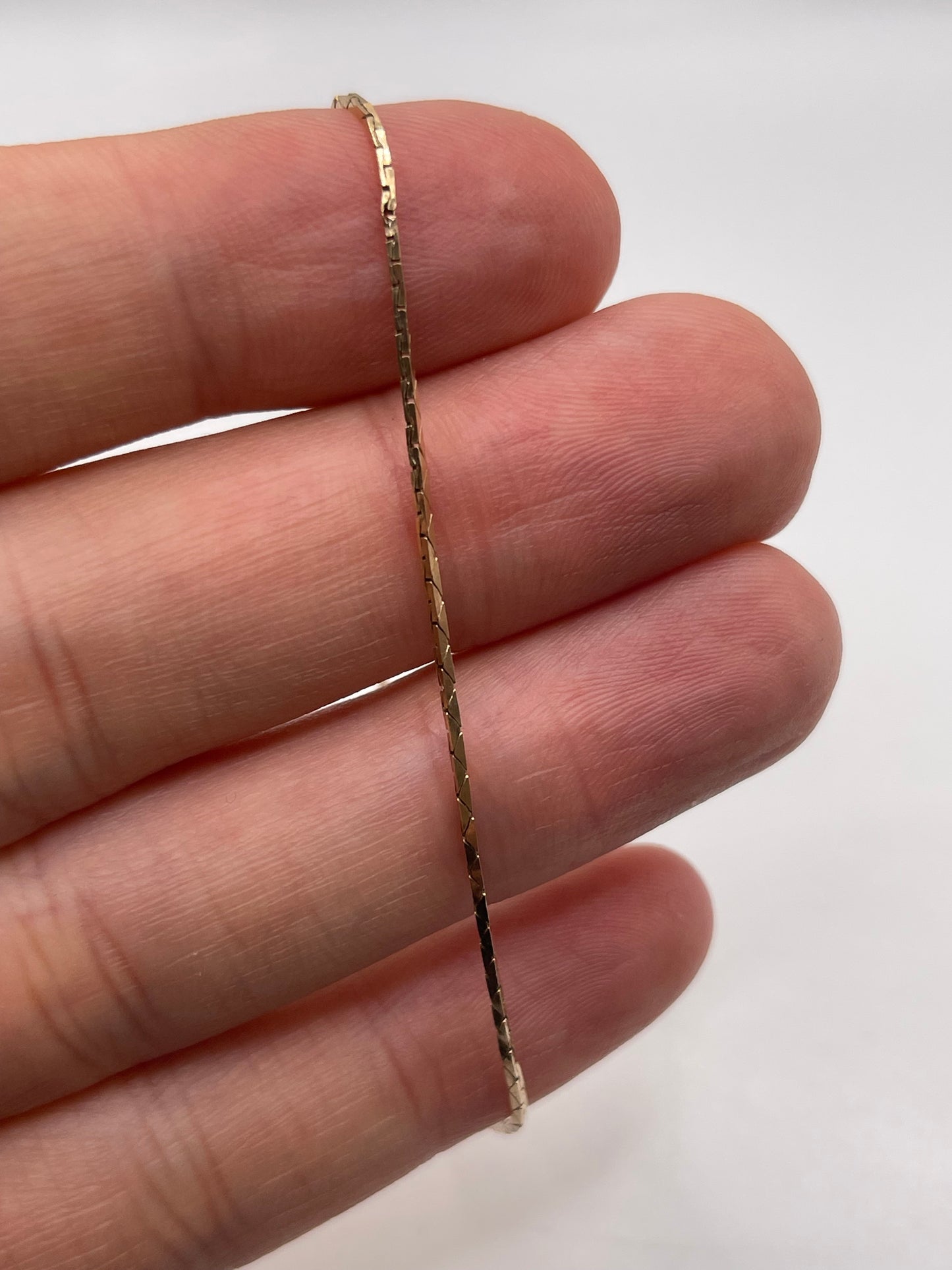 9ct gold bracelet