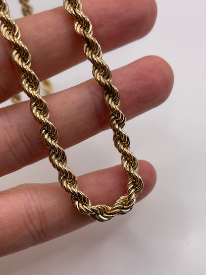 9ct gold chain 228
