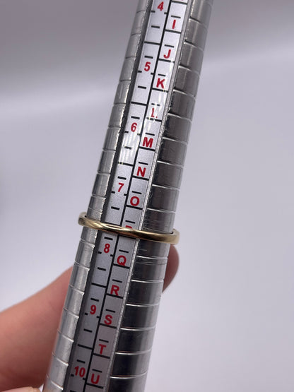 9ct gold peridot ring