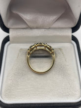 Load image into Gallery viewer, 9ct gold diamond cluster ring
