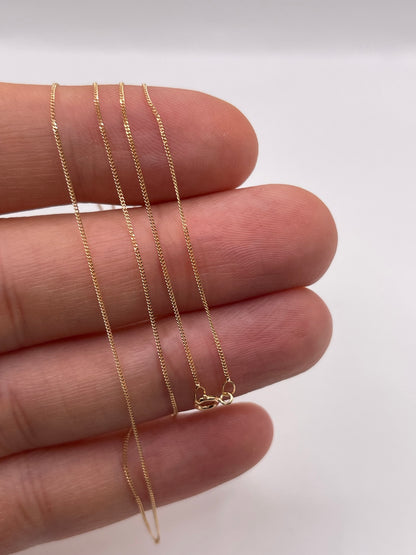 9ct gold chain 424