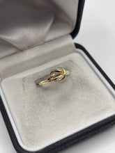 Load image into Gallery viewer, 9ct gold knot ring
