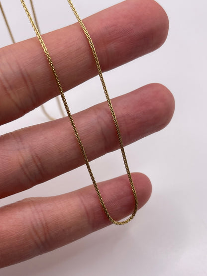 9ct gold chain 154