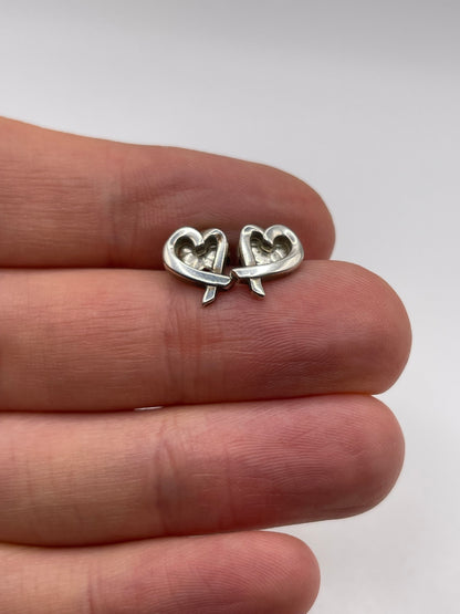 Tiffany and co silver Paloma Picasso earrings