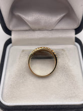 Load image into Gallery viewer, 9ct gold citrine and diamond ring
