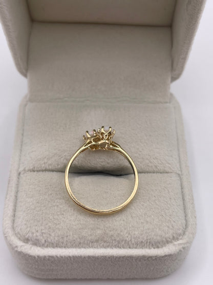 9ct gold opal ring