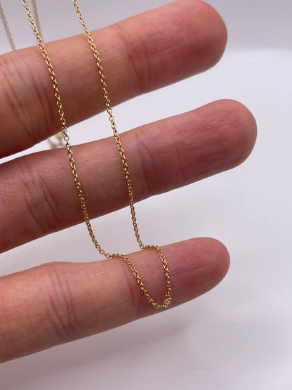 9ct gold chain 612