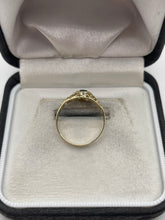 Load image into Gallery viewer, 9ct gold onyx ring
