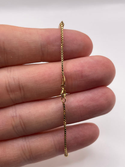 9ct gold pearl bracelet