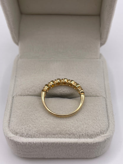 9ct gold citrine ring