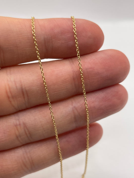 9ct gold chain 245