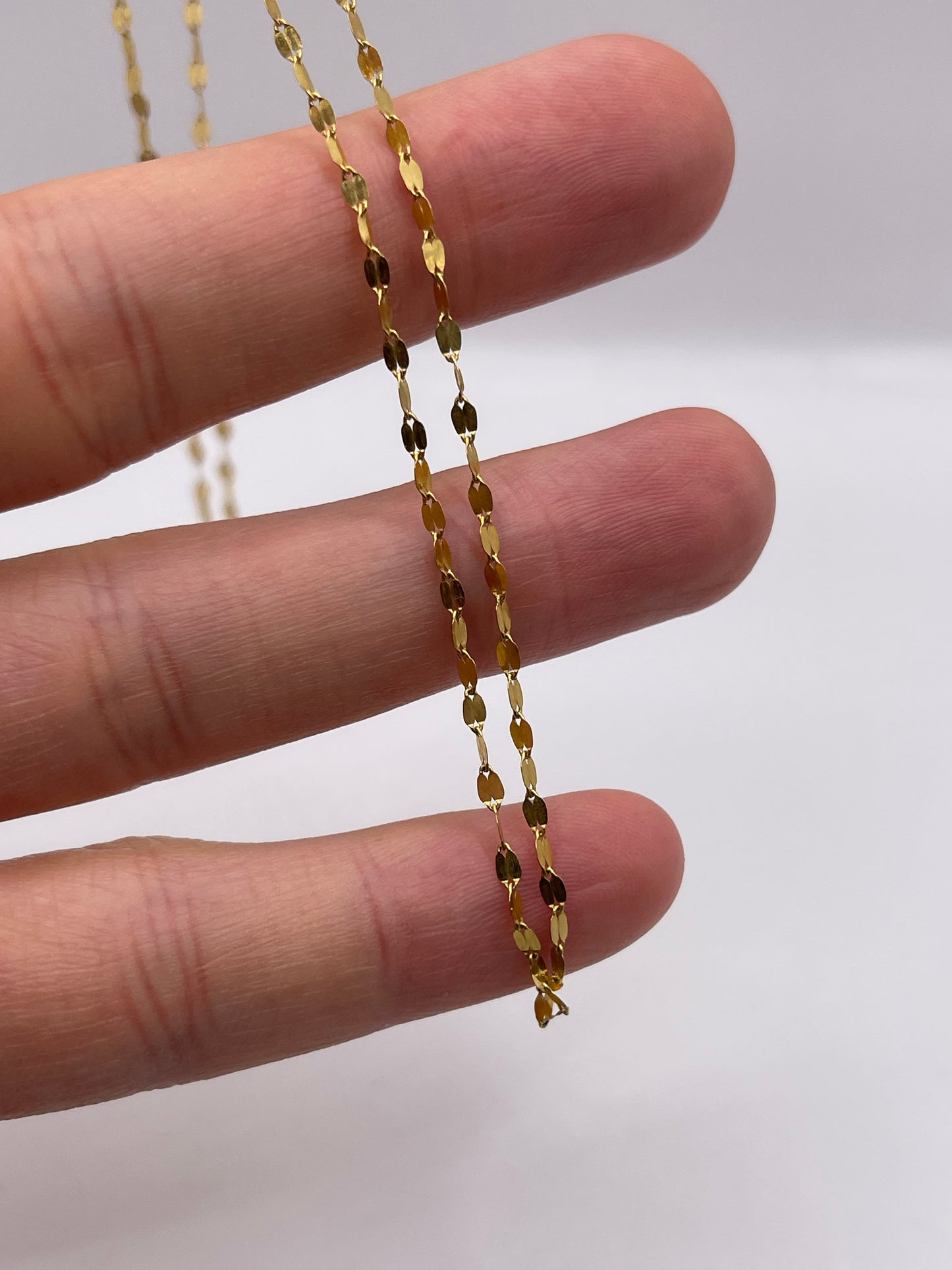 9ct gold chain 453