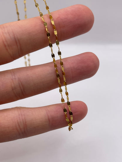 9ct gold chain 453